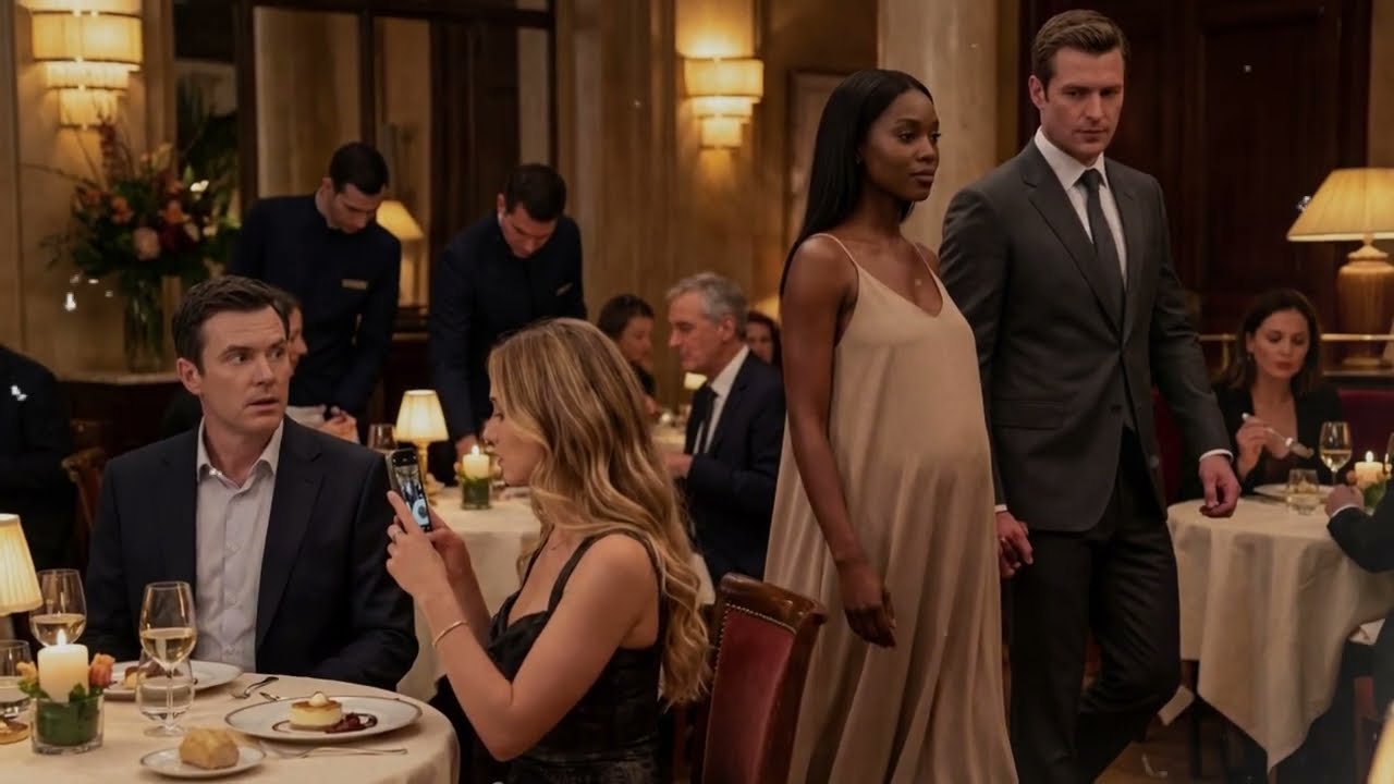 Au dîner avec sa maîtresse,un milliardaire se fige face à son ex femme enceinte avec un PDG puissant