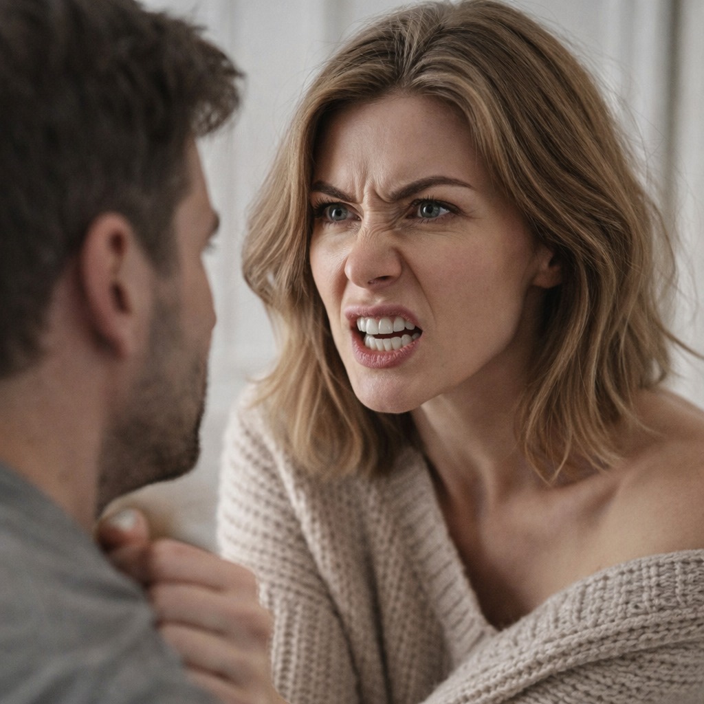 « Pour que je ne pique pas une crise ? Pour que j’accepte ce que tu as fait ? » demanda Irina à son mari en serrant les dents.
