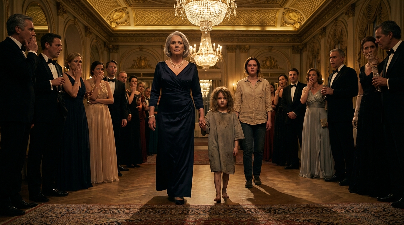 Ma riche grand-mère m’a aperçue, moi et ma fille de six ans, dans un centre d’accueil familial. Elle a demandé : « Pourquoi ne vivez‑vous pas dans votre maison de la rue Hawthorne ? » Je suis restée bouche bée. « Quelle maison ? » Trois jours plus tard, je suis arrivée à un événement familial, et mes parents ont blêmi…