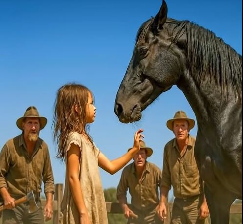 Un cheval sauvage devait être sacrifié, mais une fillette abandonnée accomplit un acte incroyable.