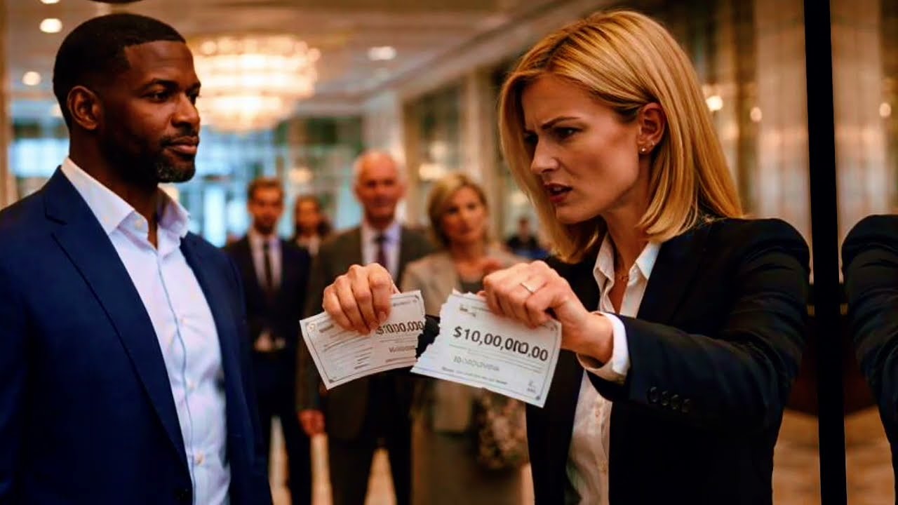 La Directrice Déchire un Chèque de 10 Millions — Puis Son Patron Dit “Monsieur” 😱