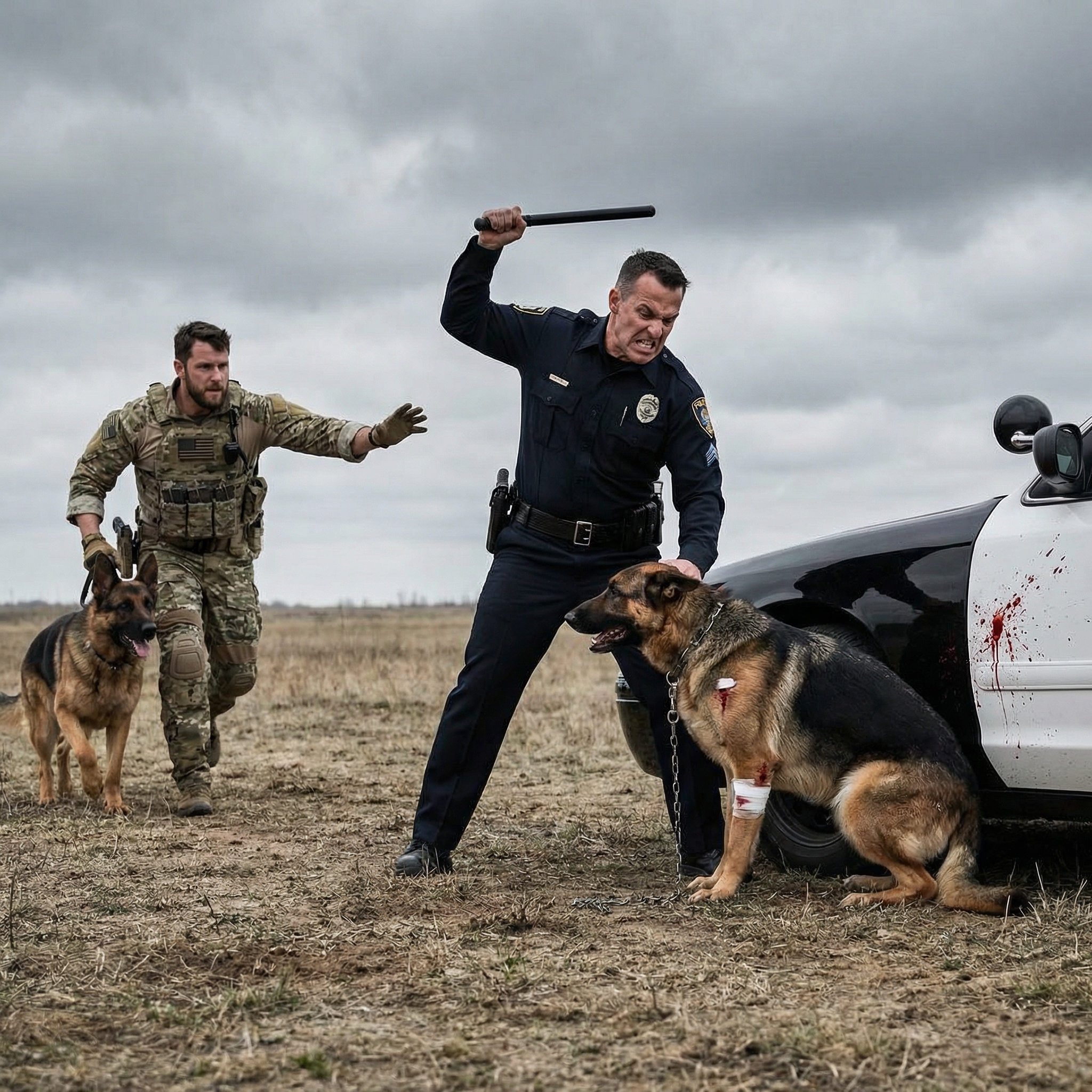 « Arrêtez de frapper ce chien, ou je vous retire votre insigne ! » – Le sauvetage à la station-service qui a fait tomber l’empire corrompu du shérif Rourke