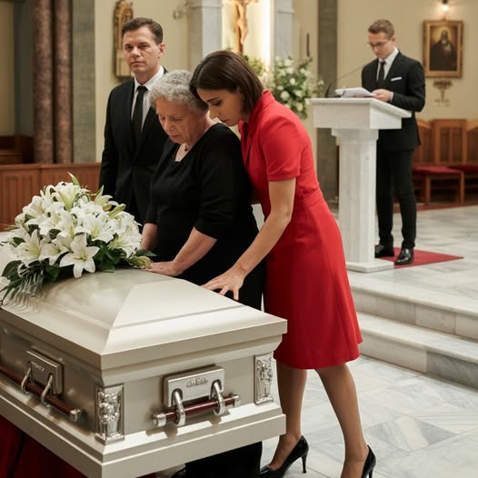 Aux funérailles de ma fille, la maîtresse m’a murmuré : « J’ai gagné… » jusqu’à ce que l’avocat demande le silence et lise le testament.