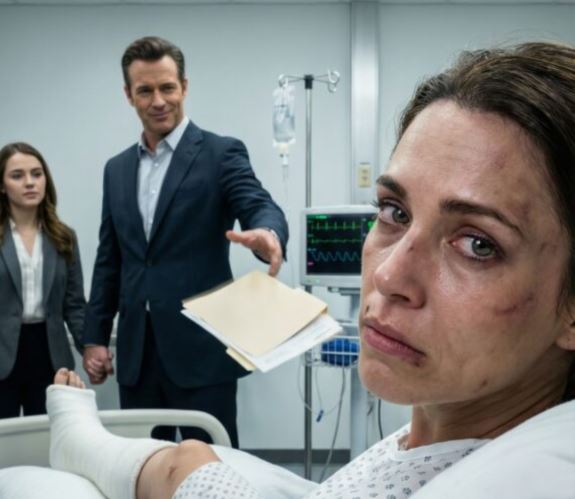 Je me suis réveillée dans un lit d’hôpital après un accident. Ma jambe était fracassée et tout mon corps me faisait souffrir comme si j’avais été écrasée. Mon mari est alors entré… main dans la main avec sa maîtresse. Avec un sourire méprisant, il a dit : « Je ne peux pas vivre avec une femme en fauteuil roulant. »