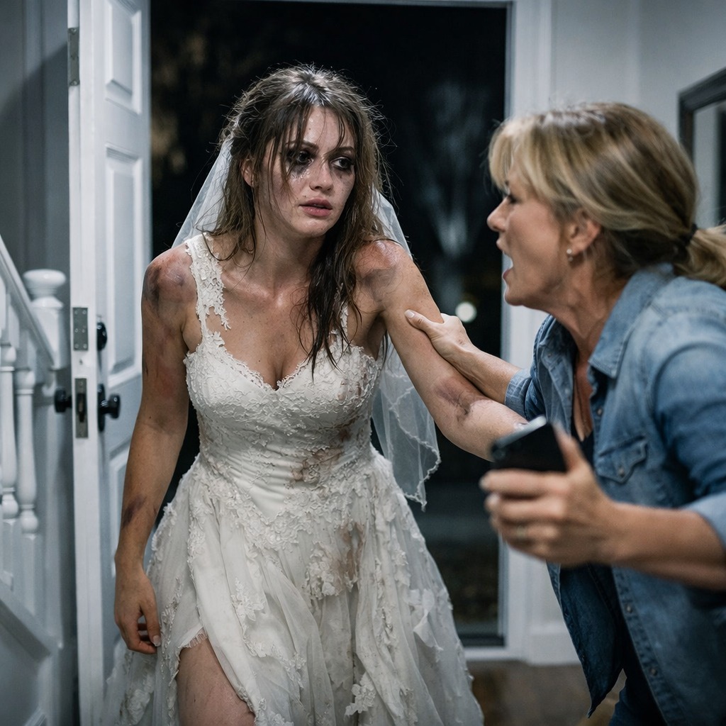 Panik, als meine Tochter in ihrer Hochzeitsnacht blutüberströmt nach Hause kam. Ich rief sofort an… Meine Tochter kam in ihrer Hochzeitsnacht blutüberströmt nach Hause.
