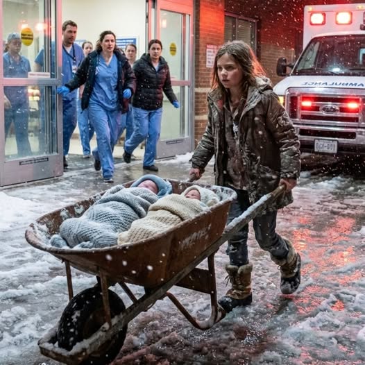 « Ma mère n’a pas ouvert les yeux depuis trois jours », murmura la petite fille d’une voix rauque, peinant à pousser une brouette rouillée sur le chemin de terre. Elle s’appelait Lucía Morales et n’avait que sept ans.