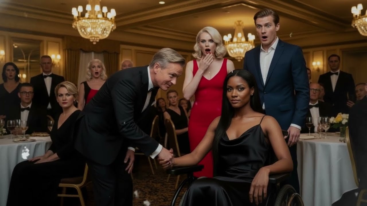 Femme noire humiliée en fauteuil roulant — jusqu’à ce que l’hôte s’incline et l’appelle Reine