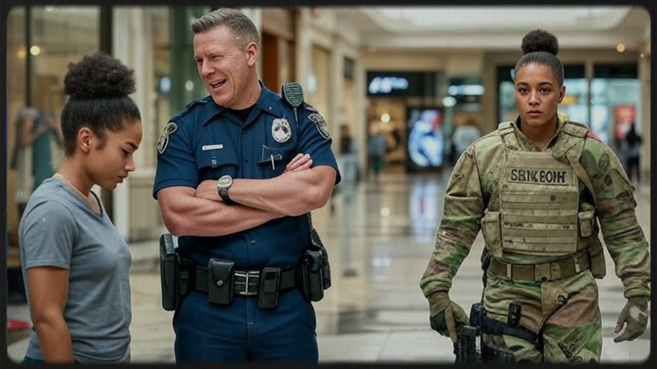 un Flic se moque d’une noire parce qu’elle dit que sa mère est dans les forces spéciales