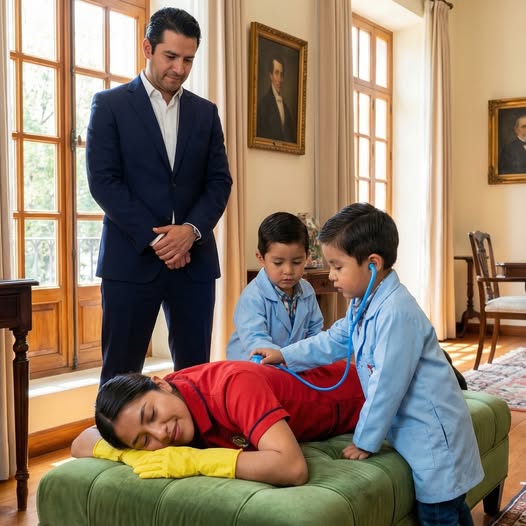 Un homme d’affaires américain millionnaire a dépensé des millions pour soigner ses jumeaux, jusqu’à ce qu’une nounou nouvellement embauchée remarque ce que tous les médecins avaient négligé dans sa propre maison.