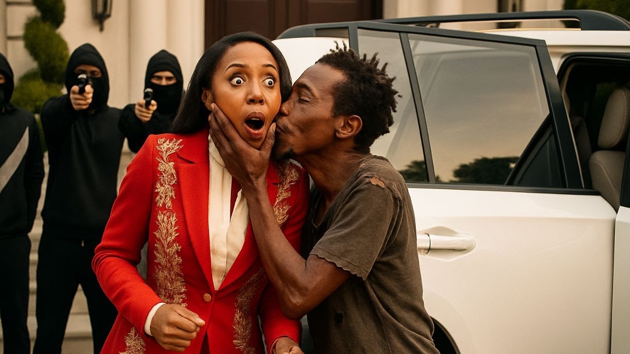 “Tais-toi !” – Le Gardien Pauvre Embrasse sa Patrone Milliardaire pour la Sauver… et Tout Bascule !