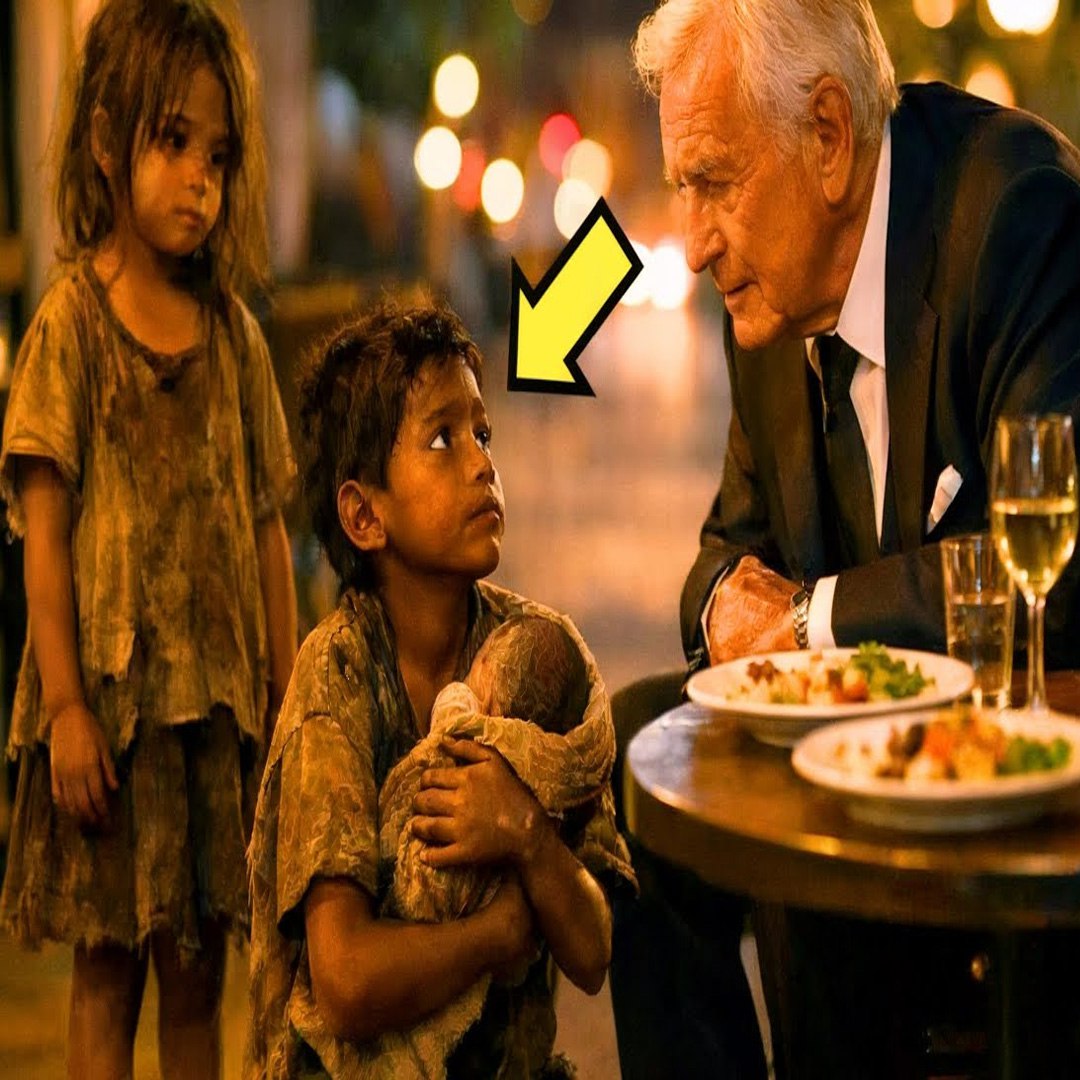 IL N’A DEMANDÉ QUE LES RESTES… MAIS LE MILLIONNAIRE A VU QUE PERSONNE D’AUTRE N’A VU…