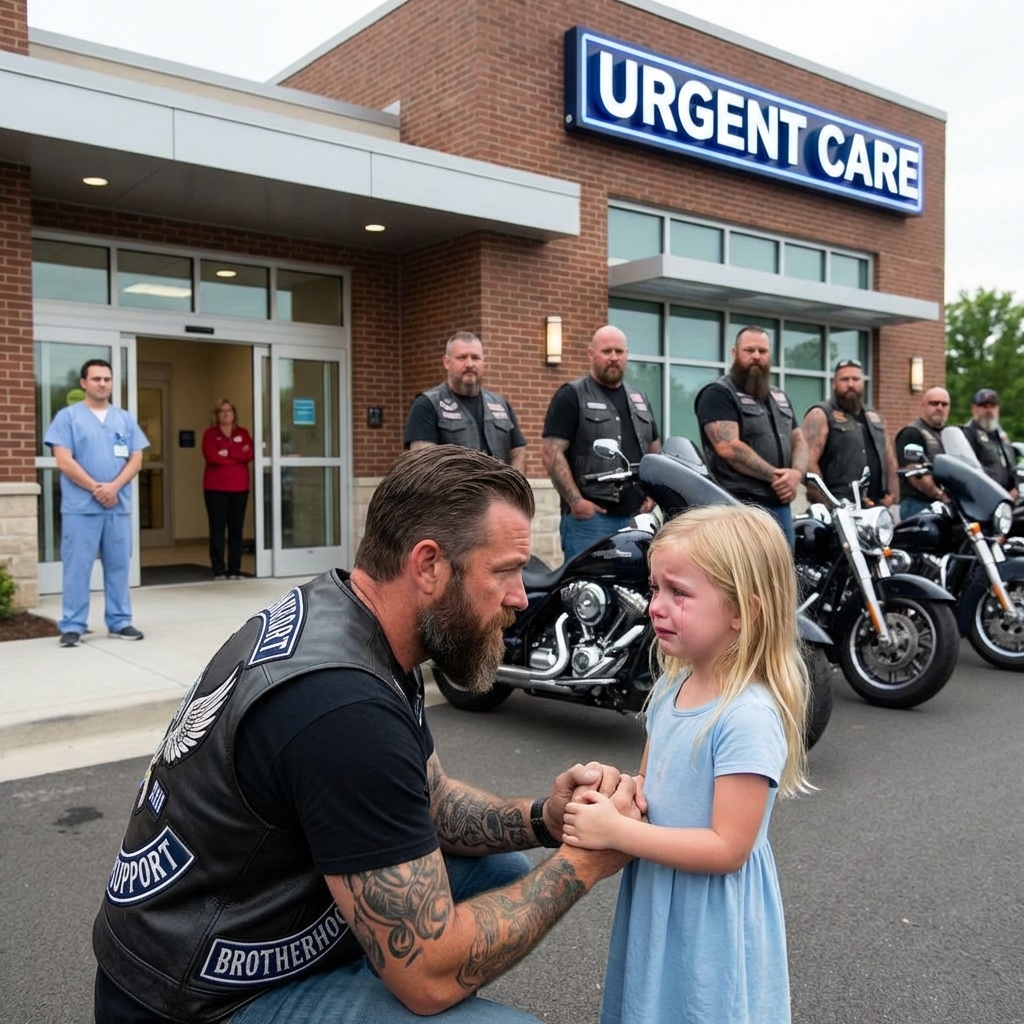 “Ils ne laisseront pas entrer ma mère.” Ce que ces motards ont fait pour elle a laissé tout l’hôpital silencieux. 🤫🙏