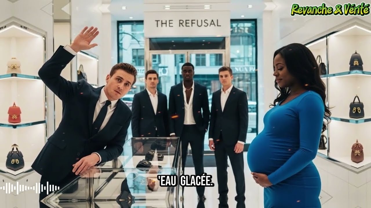 Gérante De Luxe Gifle Cliente Noire Enceinte—Sans Savoir Qu’Elle Est L’Épouse Du Parrain!!!!