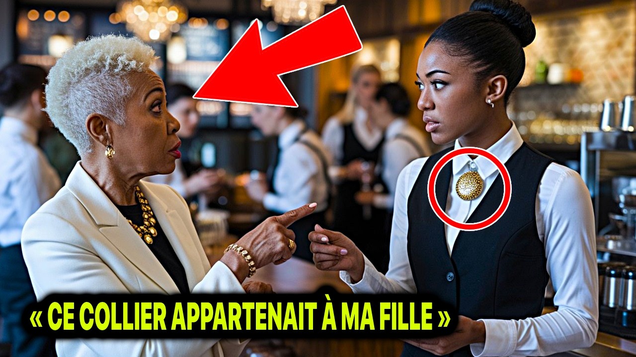 UNE MILLIARDAIRE NOIRE RETROUVE SA FILLE DISPARUE TRAVAILLANT COMME SERVEUSE GRÂCE À UN COLLIER…