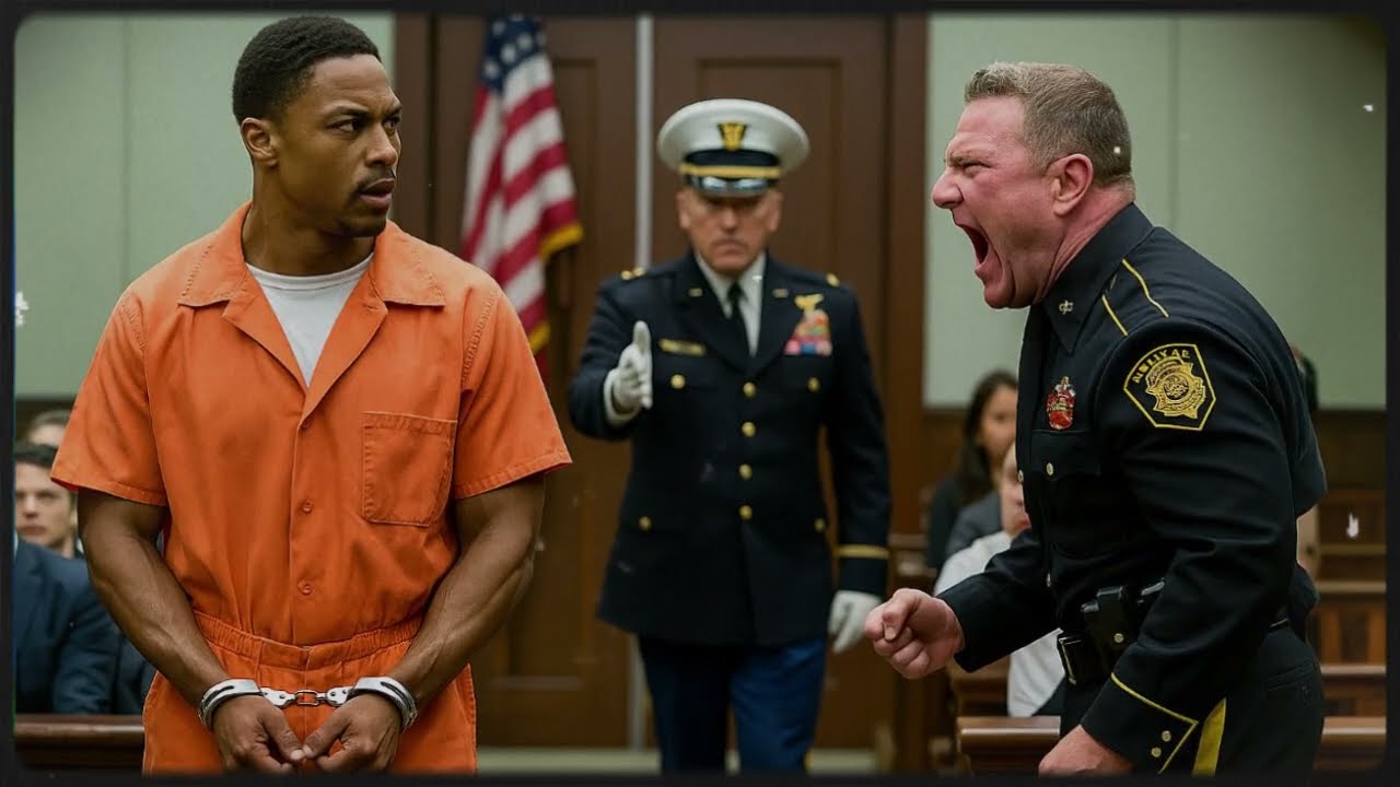 Policier Crie Navy SEAL Noir Jusqu’à Ce Qu’un Général 4 Étoiles Entre et S’excuse Devant le Tribunal