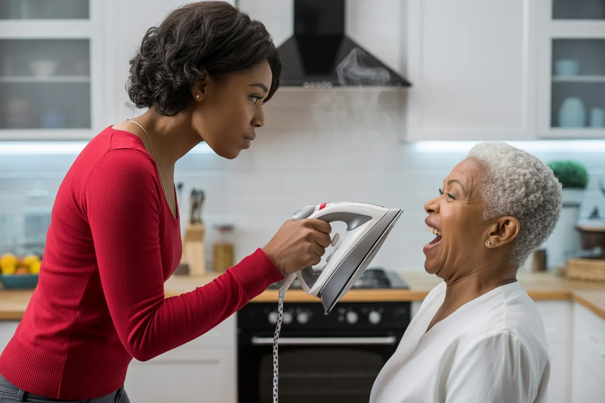 Elle a brûlé sa belle-mère handicapée avec un fer à repasser brûlant — et cette fin choquante a …