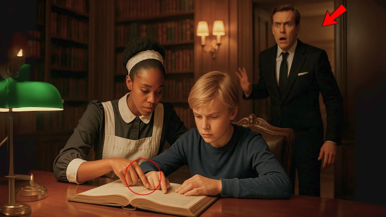 Le fils du milliardaire échouait à tous les examens jusqu’à ce qu’une domestique noire apparaisse…