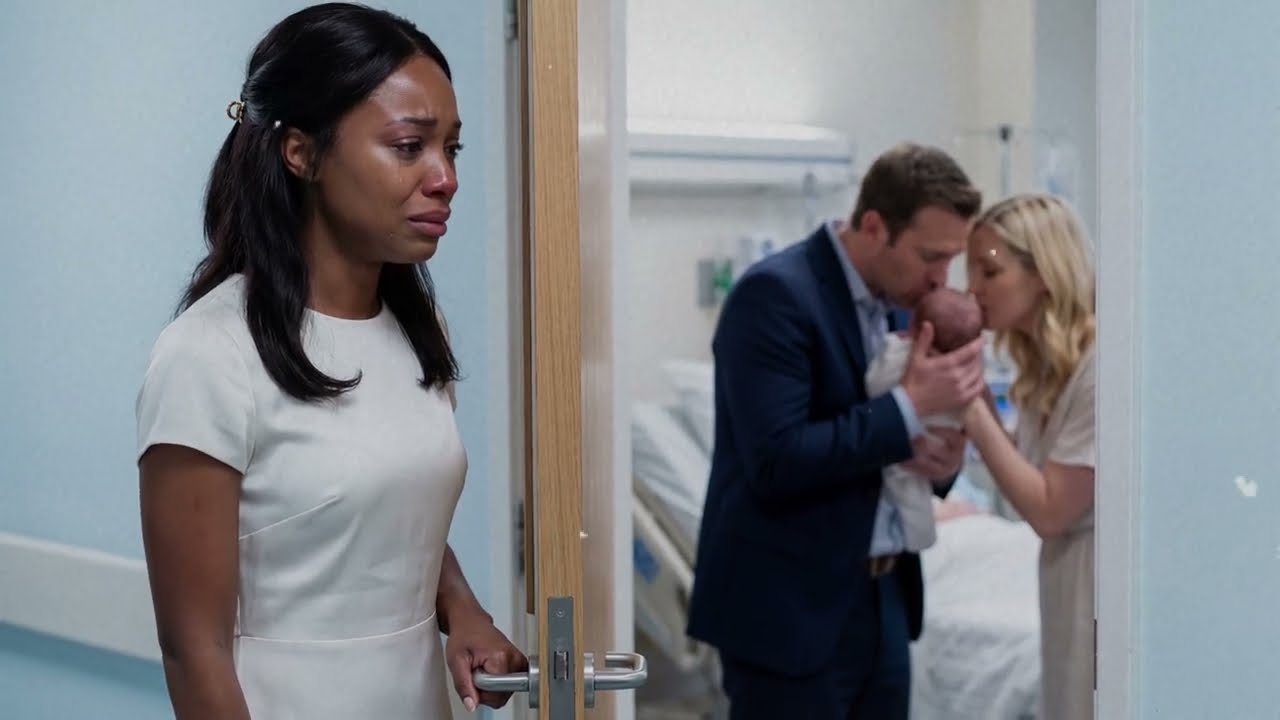 Devant la porte, elle découvre son mari, sa maîtresse… et leur enfant