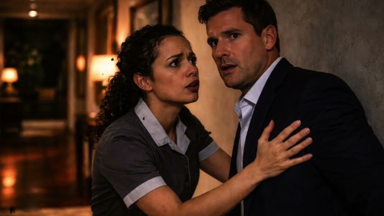 Il Rentre Plus Tôt et Sa Femme de Chambre Lui Dit « Chut »… La Raison va le Choquer !