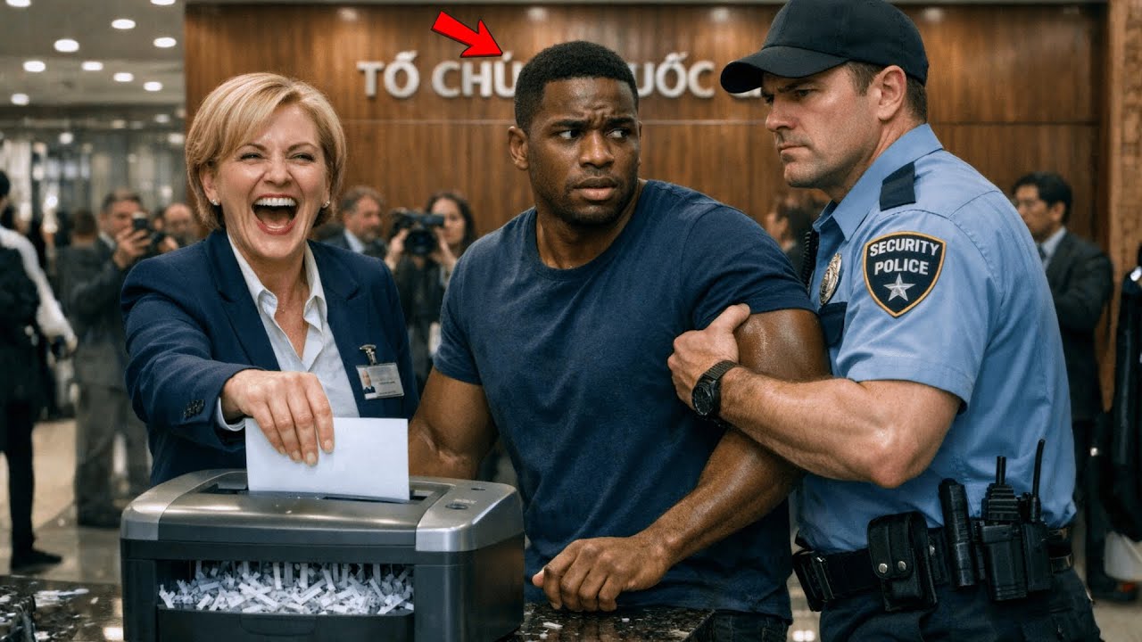 Elle déchire le chèque d’un homme noir… 30 secondes plus tard, sa vie s’effondre