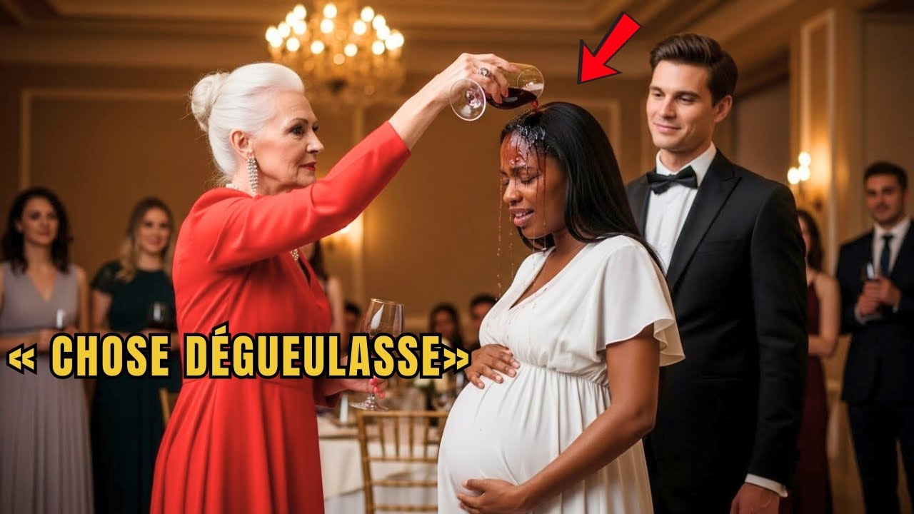 Elle lui jette du vin sans savoir que sa belle-fille noire signe un accord de 800 M$.