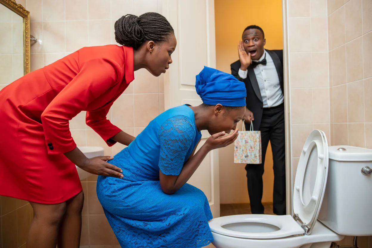 Un milliardaire rentre chez lui et découvre sa femme en train de noyer sa mère dans les toilettes !