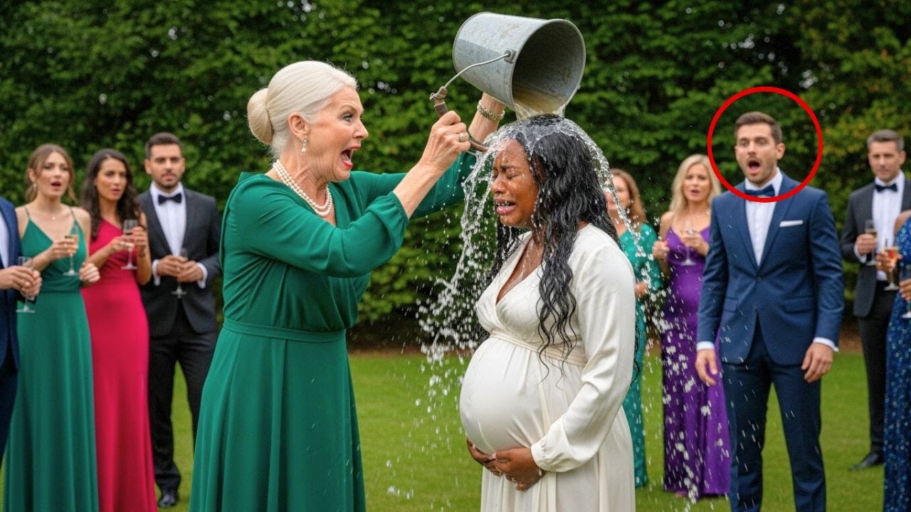 Le milliardaire surprend sa mère jetant de l’eau sale sur sa femme enceinte — Il…