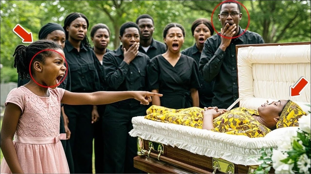 Elle cria trois mots qui stoppèrent les funérailles : alors que tout le monde pleurait au cimetière