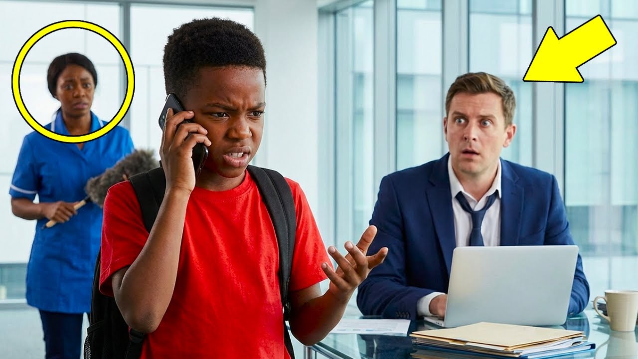 LE FILS DE LA FEMME DE MÉNAGE DÉCROCHE LE TÉLÉPHONE ET SAUVE LE PLUS GROS CONTRAT DU PDG