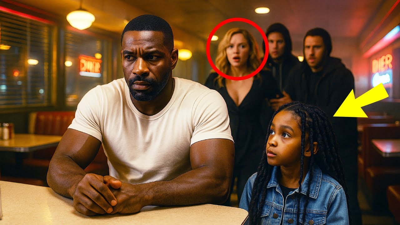 “PAPA, S’IL TE PLAÎT, AIDE‑LA” — UN PÈRE CÉLIBATAIRE NOIR NEUTRALISE 2 HOMMES, PUIS LA PDG APPARAÎT