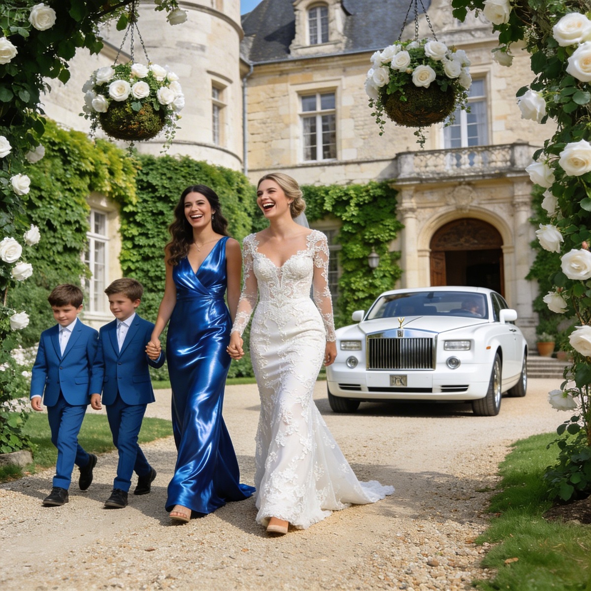 Mon ex-mari m’a invité à son mariage pour m’humilier, mais la cérémonie s’est arrêtée brutalement lorsque je suis descendue d’une Rolls-Royce avec nos jumeaux.