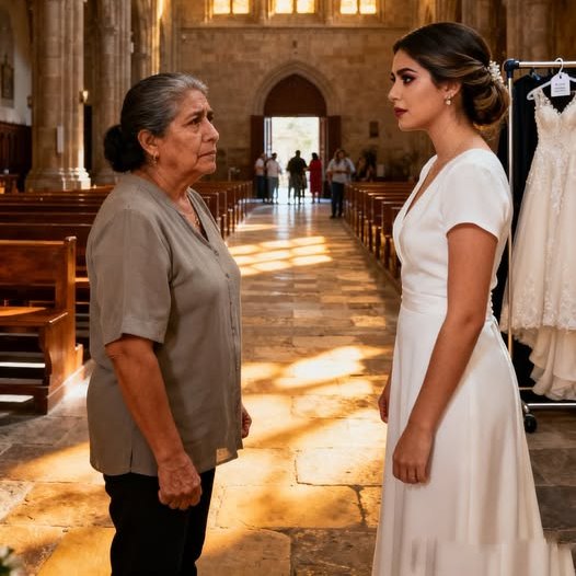Ma fille était gênée par la robe que j’avais confectionnée pour son mariage. Je l’ai portée jusqu’à l’autel… avant de la confier à une personne qui en comprenait vraiment la valeur.
