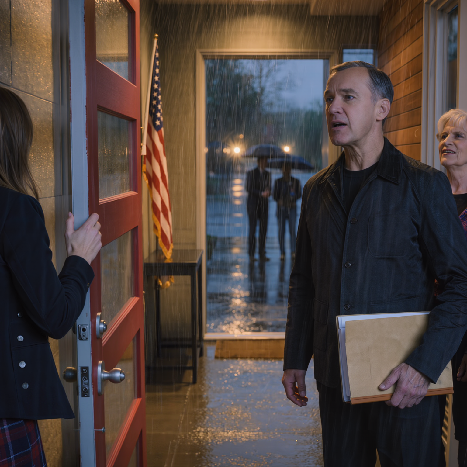 高校2年生の時、テストでピンクの線が2本引かれたせいで両親に家を追い出された。二度と両親の助けは要らないと誓った。それから22年後、両親が突然私の高級アパートの前に現れ、「子供を見せてくれ」と言い、祖父母の権利やプレスコットという姓について話し始めた。私は両親の目をまっすぐ見て、たった一言で答えた。すると両親は顔色を失った。