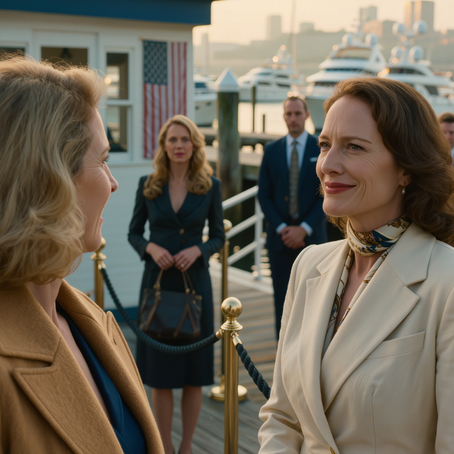 夫の妹は「あなたはこのヨット旅行にはふさわしくない」と言った。私の名前はゲストリストから消され、代わりに彼女のヨガインストラクターの名前が載った。ニューポートの乗船ゲートで、彼女はニヤリと笑って「家に帰りなさい」と言った。家族全員がうつむき、夫は黙っていた。しかし、私が背を向けた瞬間、乗組員の一人が声をかけ、全員の視線が一斉に私のほうに集まった。