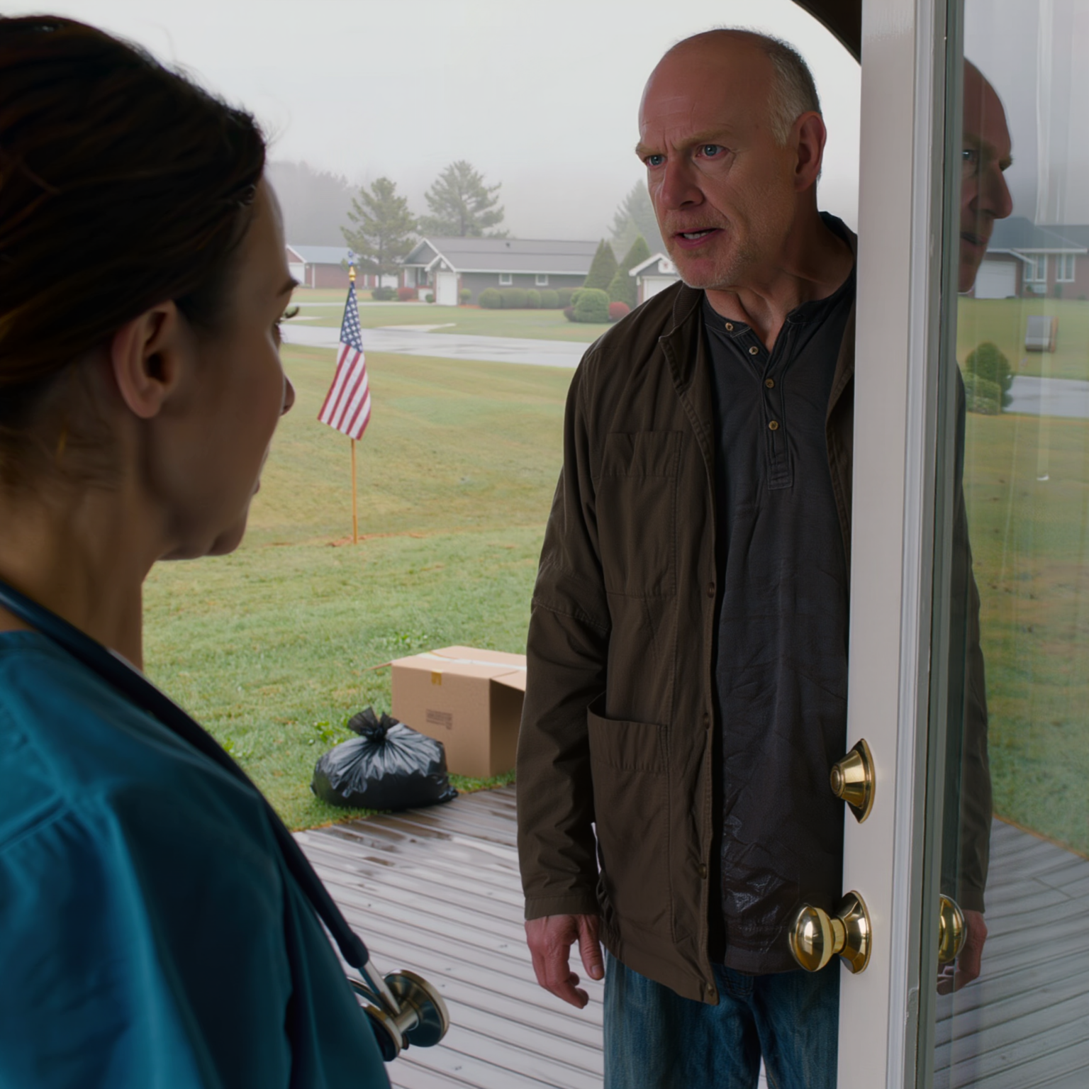 夜勤明けに帰宅すると、持ち物が芝生に投げ出され、鍵が交換されていた。父から「お前の部屋はもうメーガンの部屋だ。荷物を取りに来い」というメッセージが届いた。当時26歳で、月1200ドルも払っていた私だったが、電話もせず、懇願もしなかった。「家賃」と書かれた36枚の送金書類を持って、まっすぐ裁判所へ向かった。すると金曜日、誰かが彼の家のドアをノックし、家全体が静まり返るほどの書類を手渡した。