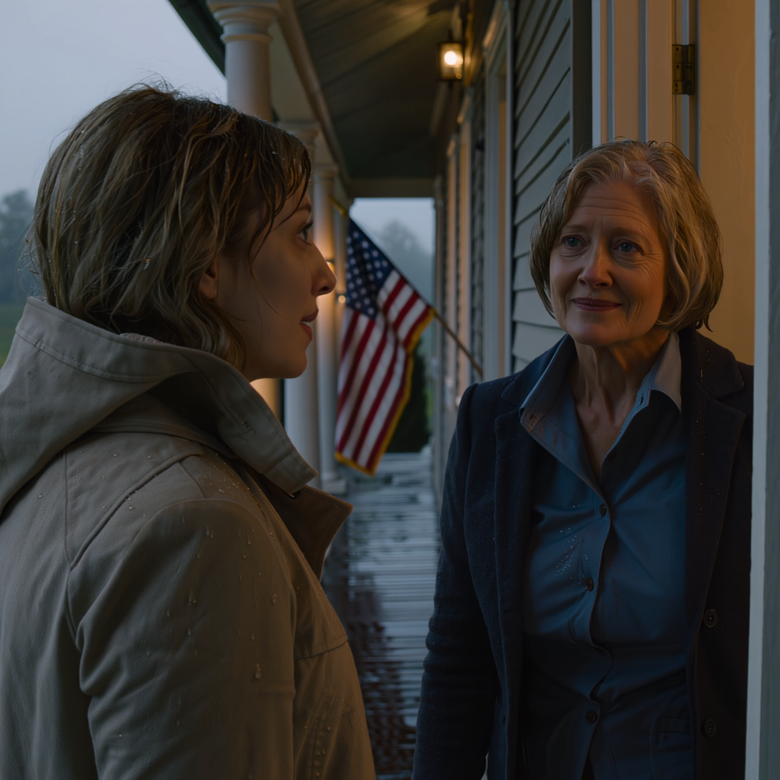 中西部の雷雨の中、10歳の娘が玄関ポーチから電話をかけてきて、鍵が突然両親の家のドアを開けられなくなり、雨の中5時間も待っていると言った。私はエバーグリーン病院での勤務を終えて急いで駆けつけると、母がドアを少し開けて「あなたとあなたのお母さんはもうここには住まないことに決めたのよ」と言った。私は怒鳴らずに「わかった」とだけ答えた。3日後、母は封筒を受け取り、顔色を真っ青にした。