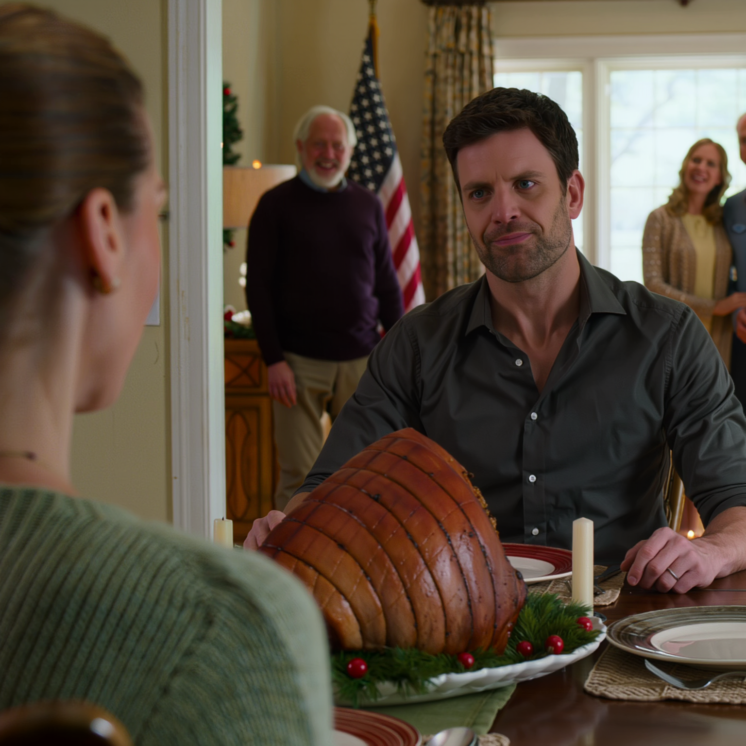 長年、両親は私を自分の家でも脇役のように扱っていた。そして、郊外で兄の昇進を祝うために開かれたクリスマスディナーで、兄は私の救急外来の夜勤と「くだらない小さなプロジェクト」を嘲笑した。そこで私は冷静に一言だけ言った。すると、誰も予想していなかった形で、食卓の雰囲気が一変した。