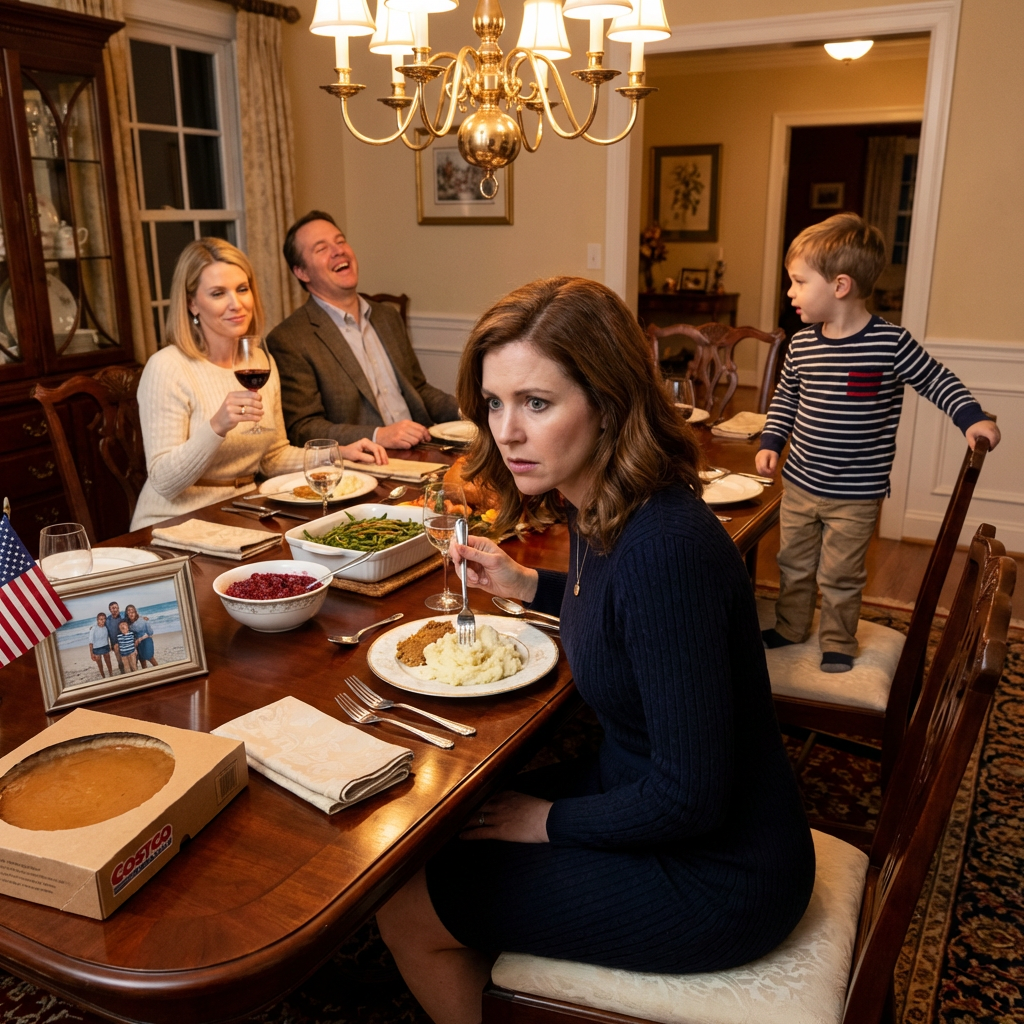 妹の子供がフォークを私に投げつけ、「ママが、あんたはただのお手伝いだって言ってるよ」と叫んだ。テーブルにいた全員が爆笑した。私はデザートが出る前に席を立った。その夜、「ジェシカ – 不動産」と書かれたフォルダを開き、彼らが所有していると思っていた家の残金29万8000ドル全額を冷静に電話で請求した。午前6時、妹の銀行から電話があり、彼女の世界はひっくり返った。そして10分後、私の携帯電話に彼女からの慌てた電話がかかってきた…。