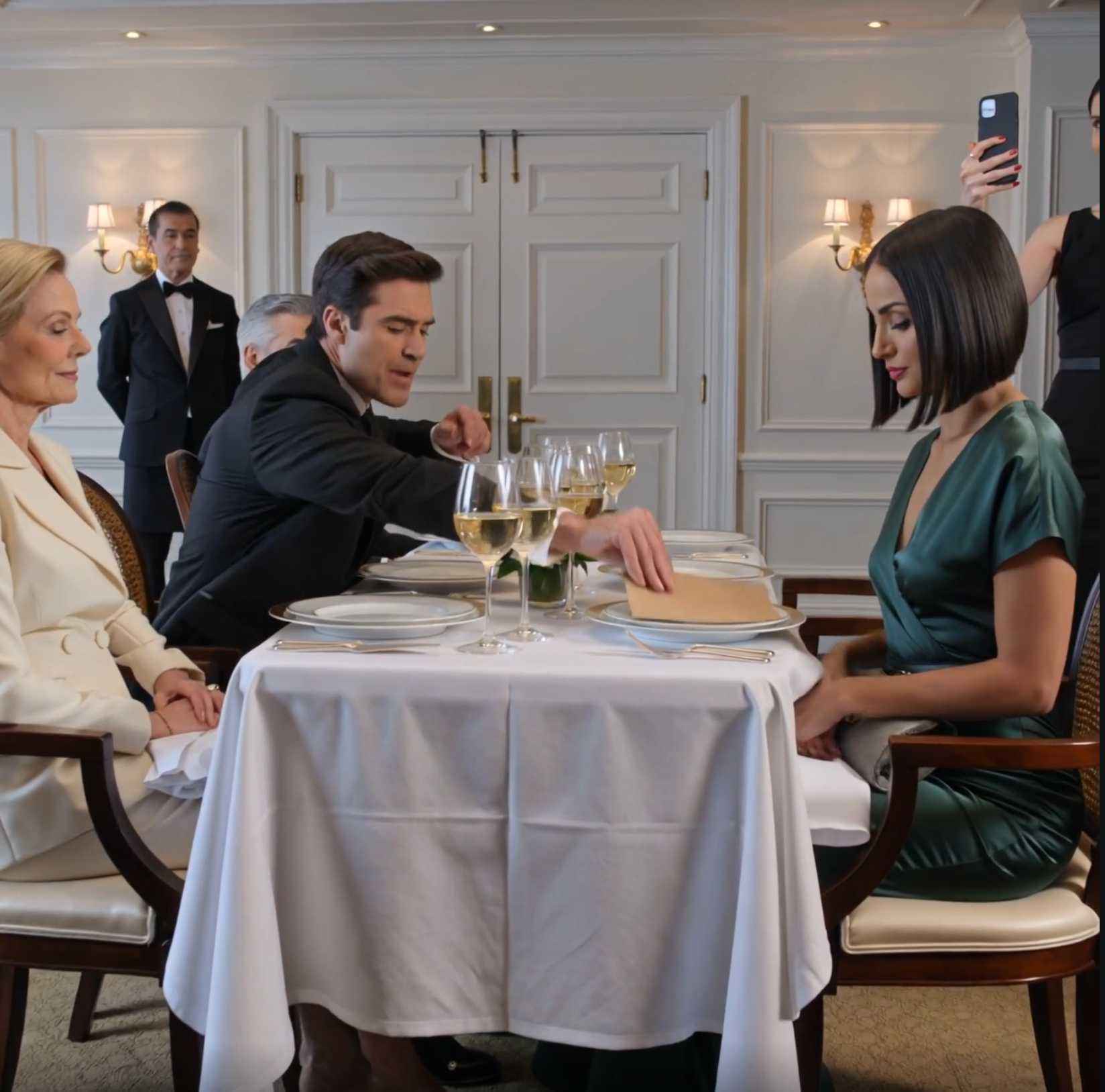 結婚5周年記念の夕食の席で、夫は私に離婚届を突きつけました。夫の両親は拍手喝采し、妹は私の反応を捉えようとスマホを構えていました。私は何事もなかったかのように署名しました。それから2か月後、同じ家族がサンフランシスコの雨の中、私のオフィスの外に立っていて、全てが崩壊する前に助けてほしいと懇願してきたのです。