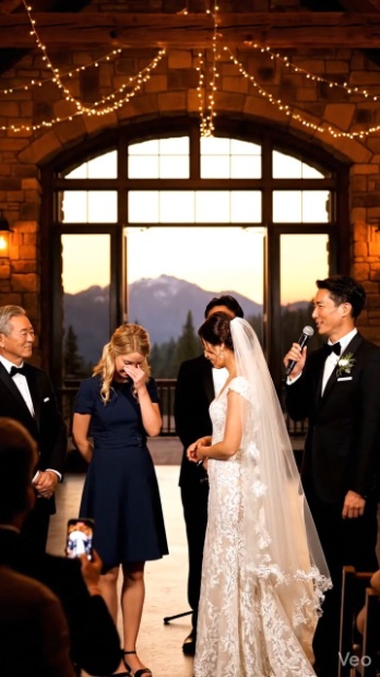 父は妹の結婚式で私を壁に投げつけましたが、その動画は500万回再生されました。