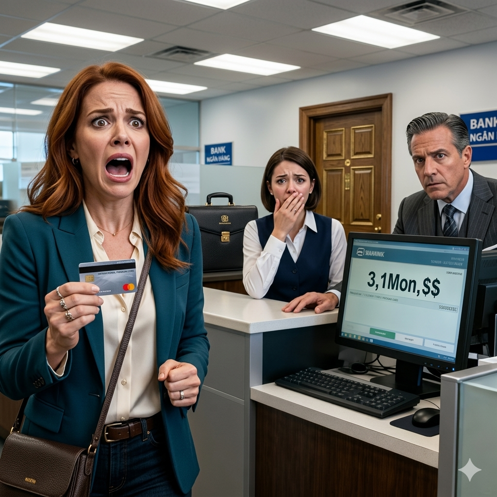 「女士……你現在一定要看看這個。」銀行家把螢幕轉向我——我的世界崩塌了。我父親，那個靠罐頭湯和二手鞋養大我的男人，藏了超過三百萬美元的秘密帳戶。