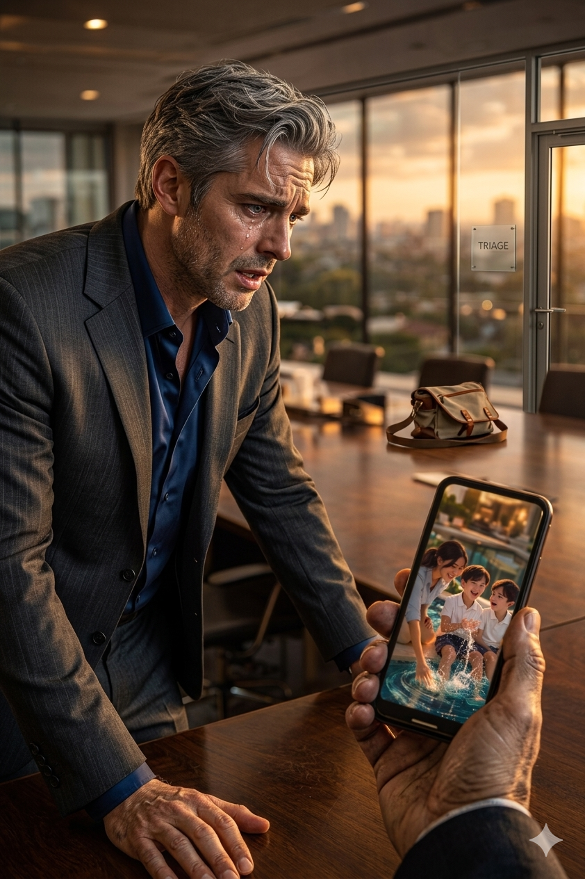 億萬富翁意識到沉默不是安全的  那一天 在黑爾家的豪宅裡，沉默不只是偏好。  這是政策。