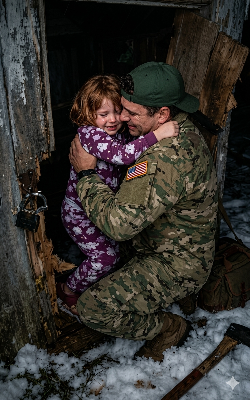 比任何人預期的都提前三週結束部署回家後，我希望能給妻子一個驚喜，並在幾個月後再次擁抱女兒。我被告知她很安全，在她祖母家——但一種莫名的感覺驅使我冒著寒冷的夜晚開車前往奧羅拉。在那裡，一間緊鎖的小屋、一聲求救聲和一個被禁止打開的文件櫃，徹底改變了我的人生。