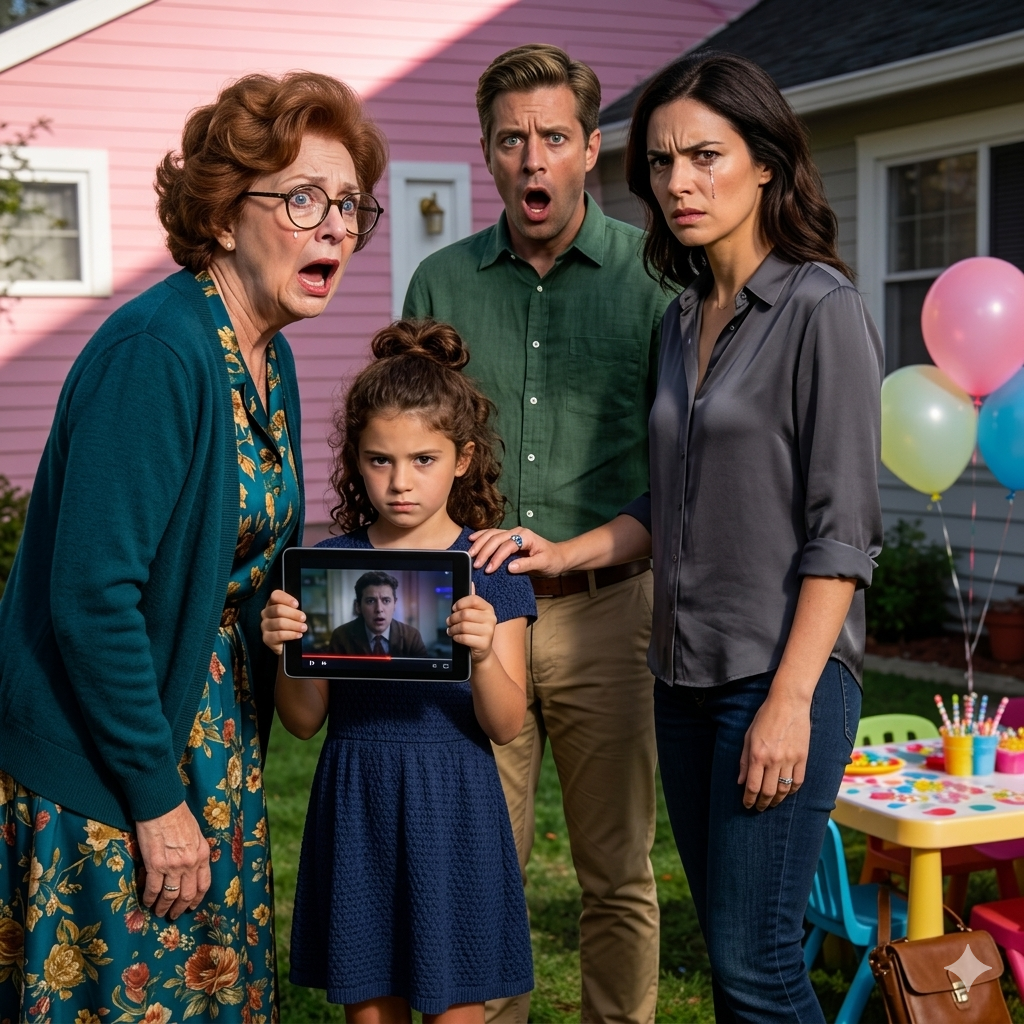 我婆婆把我女兒的生日蛋糕丟進垃圾桶，說：「她不值得慶祝。」我丈夫保持沉默。