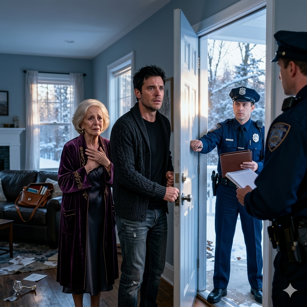 我拒絕還清妹妹的債務後，媽媽把我整個銀行帳戶都掏空了。我保持沉默——拒絕爭辯。隔天早上，一聲震耳欲聾的敲門聲震動了我的走廊：「警察，開門！」