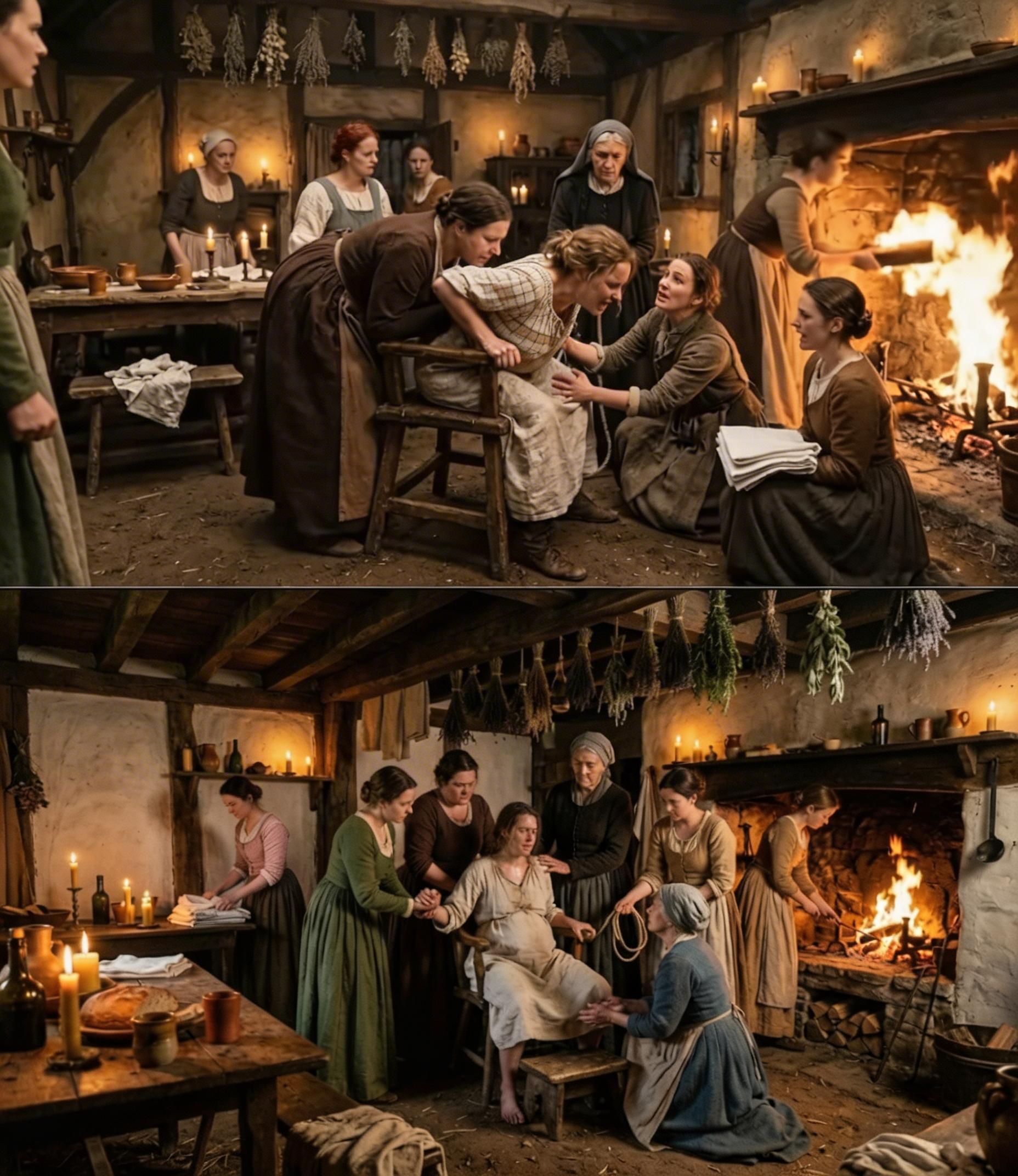 1348年の生活：病院のない出産 ― 中世の女性はどのように出産したのか