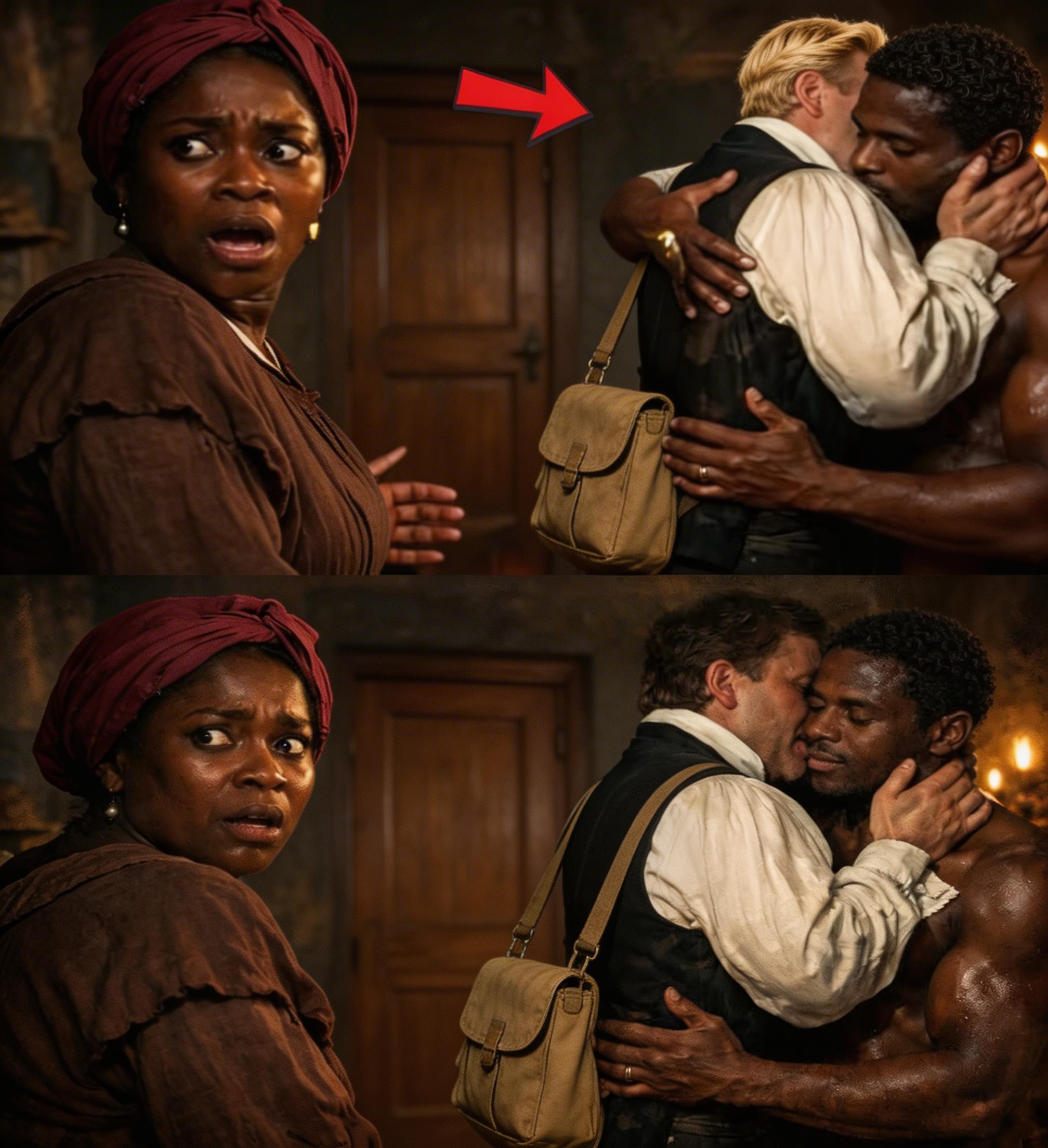 メイドは男爵が夫の木材を気に入っているという噂を聞きつけ、農場中をその噂を追って回った。