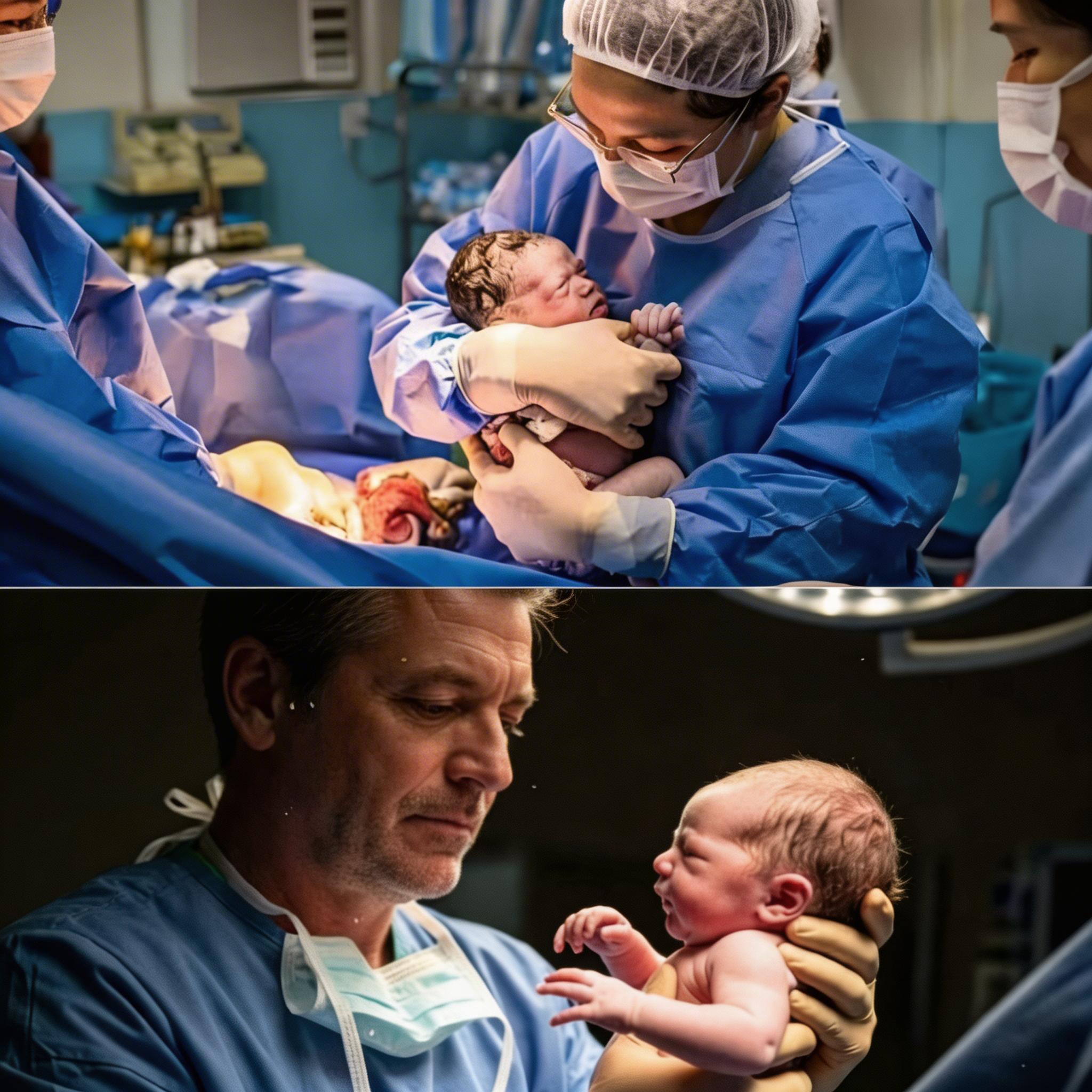 医師は意識不明の新生児を抱きしめた――1分後、衝撃的な出来事が起こった。