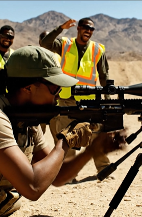 彼らは私を嘲笑し、スナイパーライフルを手渡した――2,950メートルでの一発がすべてを変えた