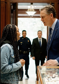 離婚後，我一手拿著螢幕碎裂的手機，一手拿著母親的舊項鍊，冒著雨出門：這是我最後的機會來支付房租。我走進一家珠寶店，門鈴響了一聲。珠寶商幾乎沒抬頭……直到他的手指猛地合上項鍊，彷彿被灼傷了一般。 「你從哪裡弄來的？」他低聲問道，臉色突然變得蒼白。 「是我母親的，」我回答。他踉蹌後退，彷彿胸口被抽走了一口氣。 「小姐……老爺找了你二十年了。」我還沒來得及開口，後門就吱呀一聲開了——緩慢而沉穩——門外有人喊著我的名字，彷彿從未忘記過。